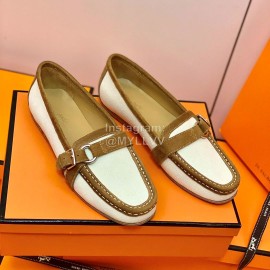 Chanel White Canvas Shoes