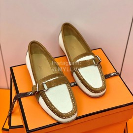 Chanel White Canvas Shoes