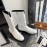 Chanel Camellia Cowhide Long Boots For Women White