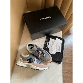 Chanel Autumn Winter Mesh Sneakers For Women