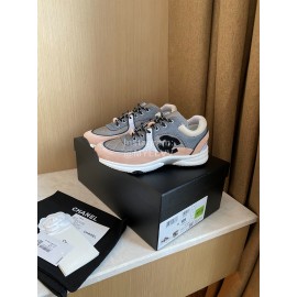 Chanel Autumn Winter Mesh Sneakers For Women