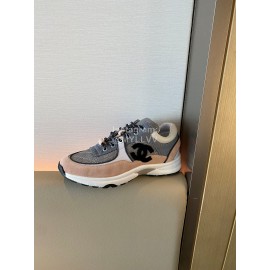 Chanel Autumn Winter Mesh Sneakers For Women