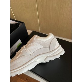 Chanel Autumn Winter Lace Up Sneakers For Women