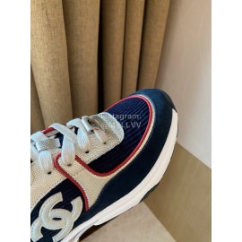 Chanel Autumn Winter Lace Up Casual Sneakers For Women