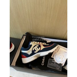 Chanel Autumn Winter Lace Up Casual Sneakers For Women