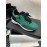 Chanel Down Cotton Lace Up Sneakers For Men And Women Green
