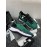 Chanel Down Cotton Lace Up Sneakers For Men And Women Green