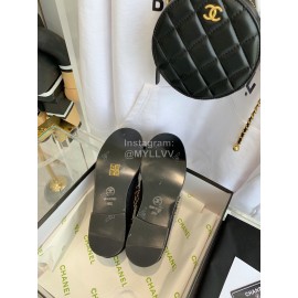 Chanel Fashion Casual Loafers For Women Black