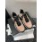 Chanel Mesh Lace Up Sneakers For Men And Women Pink