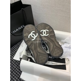 Chanel Mesh Lace Up Sneakers For Men And Women Green