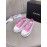 Chanel Casual Thick Soled Canvas Shoes For Women Pink
