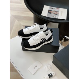Chanel Autumn And Winter New Knitted Sneakers For Women
