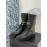 Chanel Autumn And Winter Leather Martin Boots For Women Black