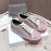Chloe Fashion Thick Soled Color Matching Casual Shoes For Women Pink 
