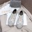 Chloe Fashion Thick Soled Color Matching Casual Shoes For Women White