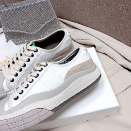 Chloe Fashion Thick Soled Color Matching Casual Shoes For Women White