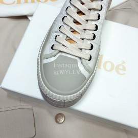 Chloe Fashion Thick Soled Color Matching Casual Shoes For Women White