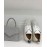 Chloe New Calf Leather Thick Sole Casual Shoes For Women White