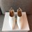 Chloe New White Leather High Heels For Women
