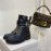 Chloe Autumn Winter New Calf Leather Locomotive Boots For Women