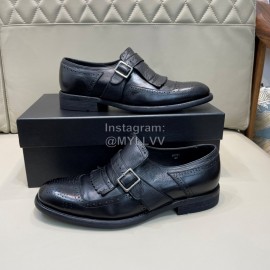 Churchs Black Calf Leather Shoes For Men