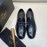 Churchs Black Calf Leather Lace Up Shoes For Men