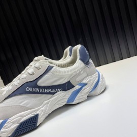 Calvin Klein Light Nylon Sneakers For Men And Women Gray