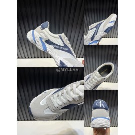 Calvin Klein Light Nylon Sneakers For Men And Women Gray