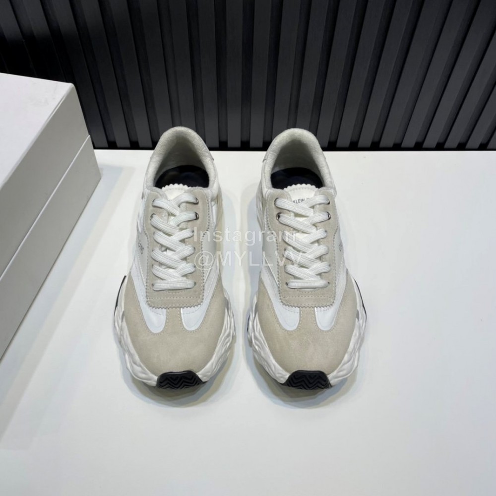 Calvin Klein Light Nylon Sneakers For Men And Women Beige