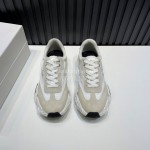 Calvin Klein Light Nylon Sneakers For Men And Women Beige