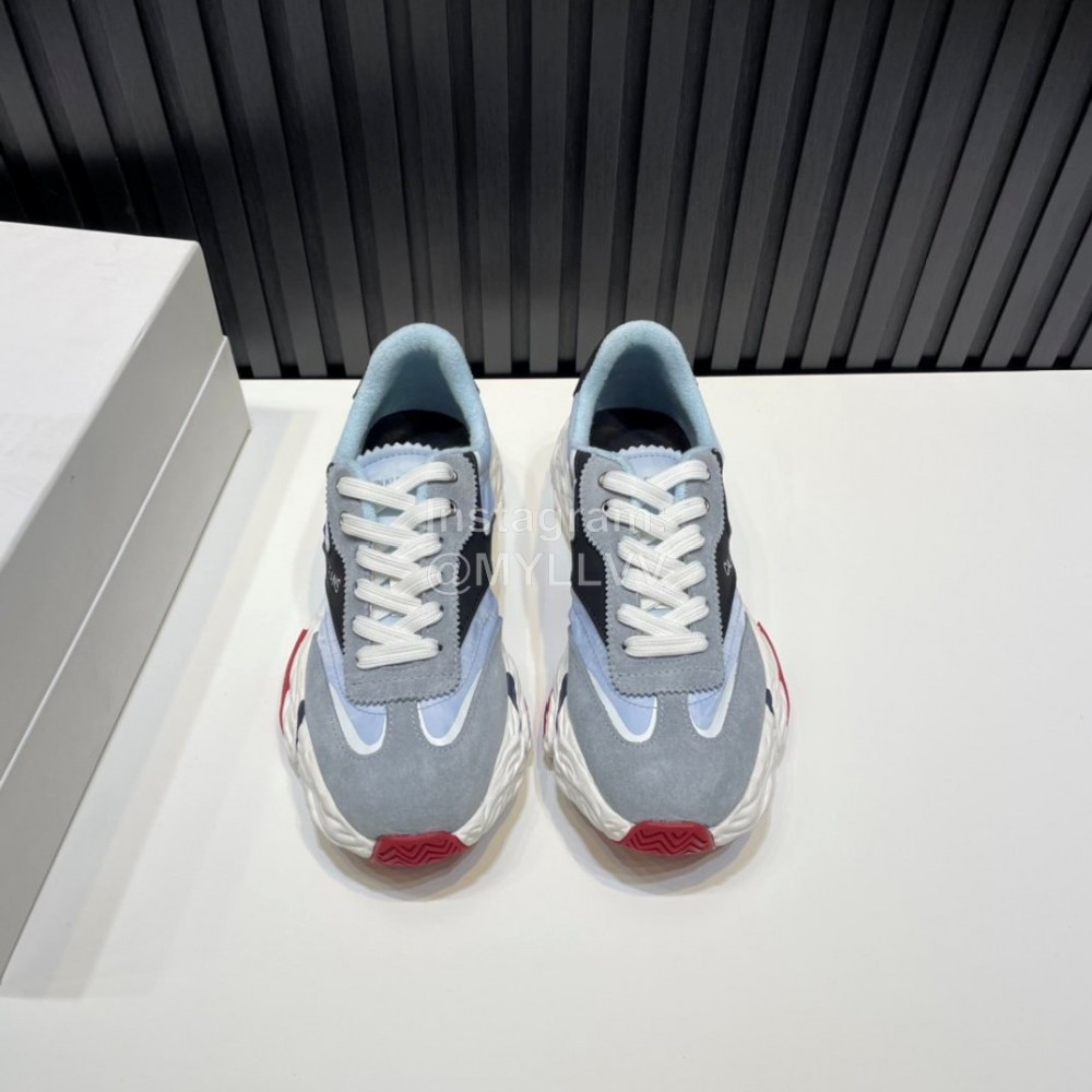 Calvin Klein Light Nylon Sneakers For Men And Women Blue