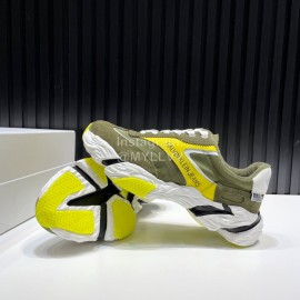 Calvin Klein Light Nylon Sneakers For Men And Women Yellow