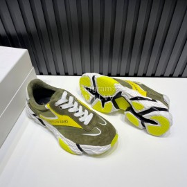 Calvin Klein Light Nylon Sneakers For Men And Women Yellow