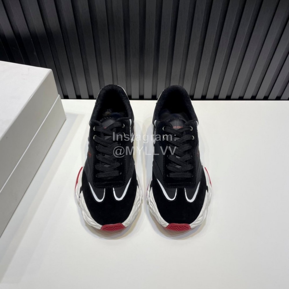 Calvin Klein Light Nylon Sneakers For Men And Women Black