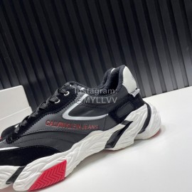 Calvin Klein Light Nylon Sneakers For Men And Women Black
