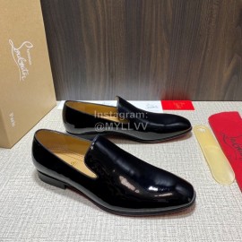 Cl Spring Fashion Patent Leather Casual Shoes For Men