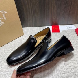 Cl Spring Fashion Leather Casual Shoes For Men Black