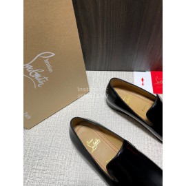 Cl Spring Fashion Leather Casual Shoes For Men Black