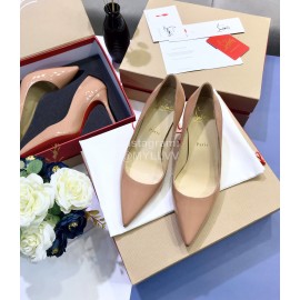 Christain Louboutin Pigalle Vernis Leather Pointed High Heels For Women 