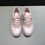 Coach Fashion Leather Suede Sneakers For Men White