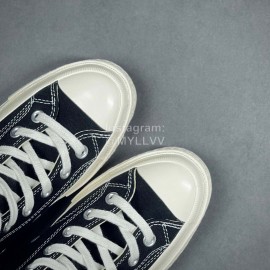 Converse Cdg Play Casual High Sport Canvas Shoes Black