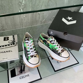 Converse Runstar Thick Soled Casual Shoes Green