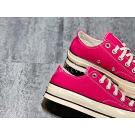 Converse Chuck 1970s Casual Canvas Shoes Rose Red