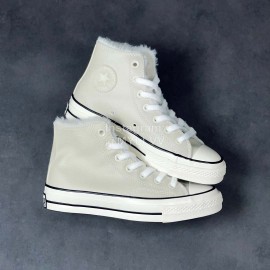 Converse Chuck 70s Wool High Sport Shoes Beige