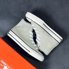 Converse Chuck 70s Wool High Sport Shoes Beige