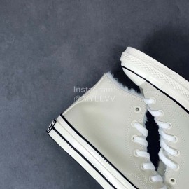 Converse Chuck 70s Wool High Sport Shoes Beige