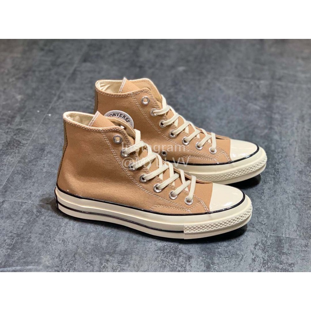 Converse Chuck 1970s Casual High Sport Canvas Shoes Brown
