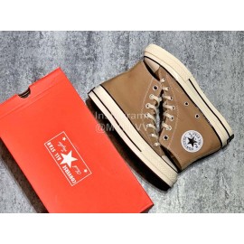 Converse Chuck 1970s Casual High Sport Canvas Shoes Brown