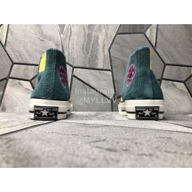 Converse Chuck 70 Mixed Material High Sport Shoes Green