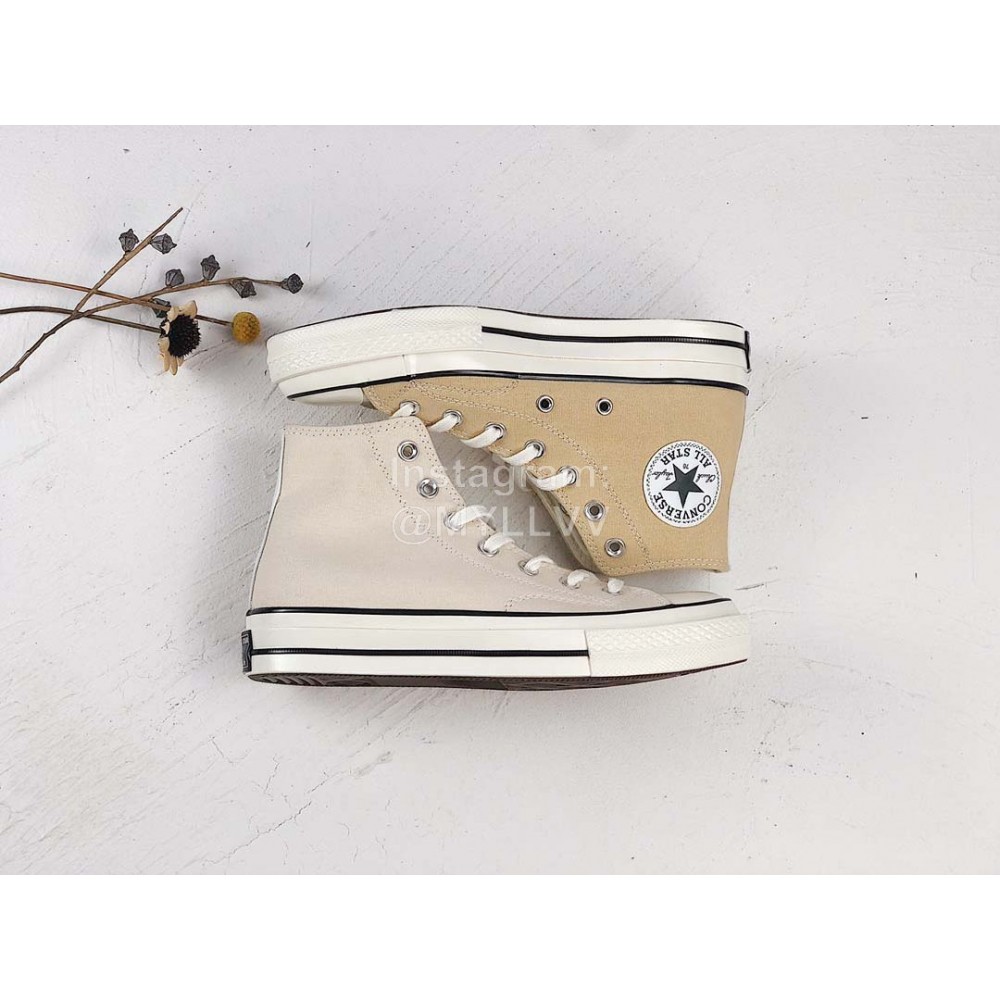 Converse Chuck 70s High Top Canvas Shoes Khaki Beige